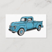 Carte De Visite Illustration classique de la caricature pour camio (Dos)