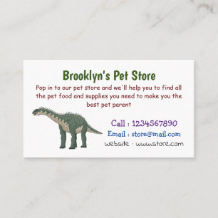 Carte De Visite Illustration de Barapasaurus