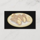 Carte De Visite Illustration de Cannoli (Dos)