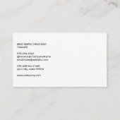 Carte De Visite Illustration de chien | Astroturf (Dos)