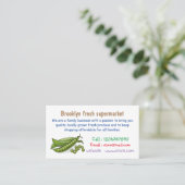 Carte De Visite Illustration de dessin de pois (Debout devant)