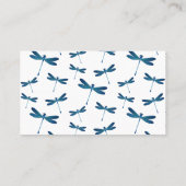 Carte De Visite Illustration de dragonfly (Dos)