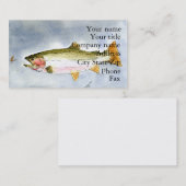 Carte De Visite Illustration de gain par K. Collinsworth, (Devant / Derrière)