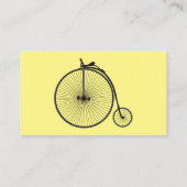 Carte De Visite Illustration de la bande dessinée de vélo à grande (Dos)