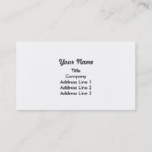 Carte De Visite Illustration de Pigeon (Dos)