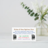 Carte De Visite Illustration de poêle électrique (Debout devant)