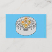 Carte De Visite Illustration de Shumai dim sum (Dos)