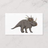 Carte De Visite Illustration de Styracosaurus (Dos)