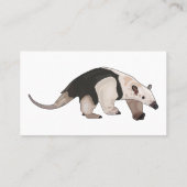 Carte De Visite Illustration de Tamandua (Dos)