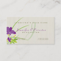 Illustration Du Beige Violet Et De La Fleur Verte