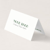 Carte De Visite Illustration du bouquet de roses rose pâle (Dos)