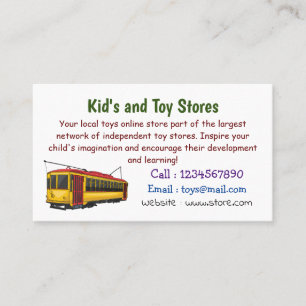 Carte De Visite Illustration du chariot Mata