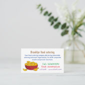 Carte De Visite Illustration d'une puce de pomme de terre (Debout devant)