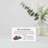 Carte De Visite Illustration Jet ski (Debout devant)