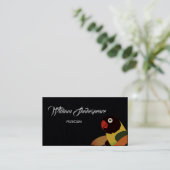 Carte De Visite Illustration Lovebird (Debout devant)