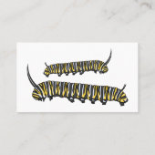 Carte De Visite Illustration Monarch caterpillar (Dos)