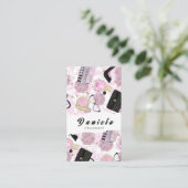 Carte De Visite Illustration numérique Illustrateur logo d'art (Debout devant)