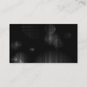 Carte De Visite Illustrations De Boissons De Cocktail (Dos)