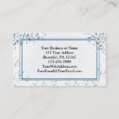 Carte De Visite Ils appelleront Son nom Emmanuel, Noël (Dos)