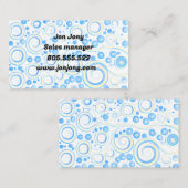 Carte De Visite image bulle (Devant / Derrière)