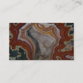 Carte De Visite Image d'agate de Dryhead (Dos)