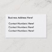 Carte De Visite Image de construction pour Business Card-Pack-Blan (Dos)