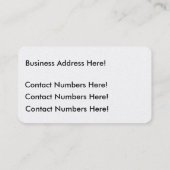 Carte De Visite Image de construction pour Business Card-pack-Pear (Dos)