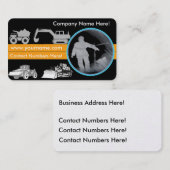 Carte De Visite Image de construction pour Business Card-pack-Pear (Devant / Derrière)