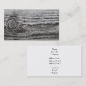 Carte De Visite Image de fibre de bois (Devant / Derrière)