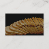 Carte De Visite Image de miche de pain (Dos)