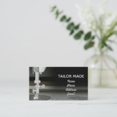 Carte De Visite Image de plan rapproché de machine à coudre (Debout devant)