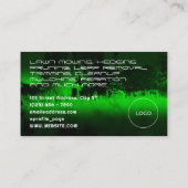 Carte De Visite Image de tondeuse professionnelle moderne (Dos)