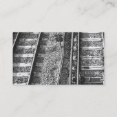 Carte De Visite Image de voies ferrées (Dos)