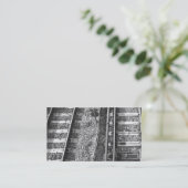 Carte De Visite Image de voies ferrées (Debout devant)