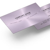 Carte De Visite Image d'une texture de teinte violette métallique