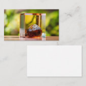 Carte De Visite Image en verre (Devant / Derrière)