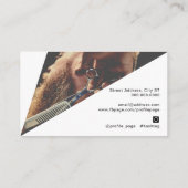 Carte De Visite Image géométrique moderne (Dos)