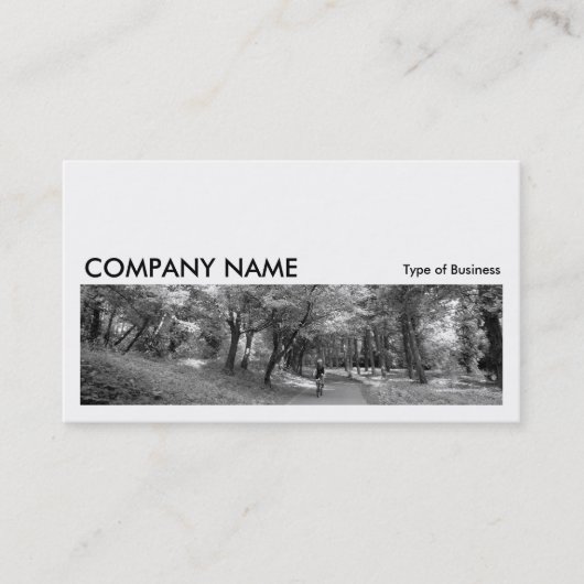 Carte De Visite Image longue 0102 - Cycle Way B&W (Devant)