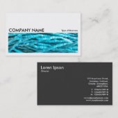 Carte De Visite Image longue 0146 - Tresses en perles (Devant / Derrière)