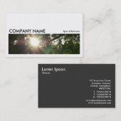 Carte De Visite Image longue 0156 - Branches japonaises 07 (Devant / Derrière)