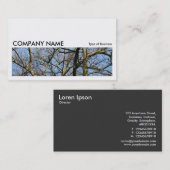 Carte De Visite Image longue 0165 - Branches (Devant / Derrière)