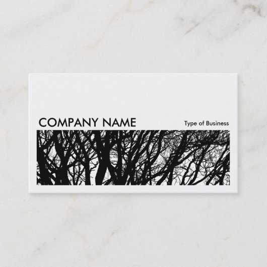 Carte De Visite Image longue 0173 - Branches d'hiver SC (Devant)