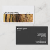 Carte De Visite Image longue 0174 - écorce séquoia (Devant / Derrière)