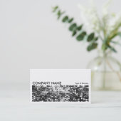Carte De Visite Image longue 0186 - Mosaïque Abstraite (Debout devant)