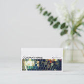 Carte De Visite Image longue 0189 - Balle miroir (Debout devant)