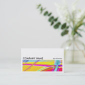 Carte De Visite Image longue 0193 - Abstrait fractal 061012e (Debout devant)