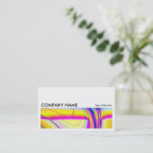 Carte De Visite Image longue 0194 - Abstrait fractal 061012f (Debout devant)