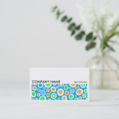 Carte De Visite Image longue 0207 - Abstrait 030413 (Debout devant)