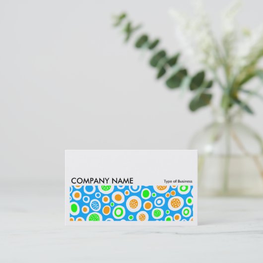 Carte De Visite Image longue 0207 - Abstrait 030413 (Debout devant)