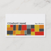 Carte De Visite Image longue 0207 - Abstrait 240413 (Devant)